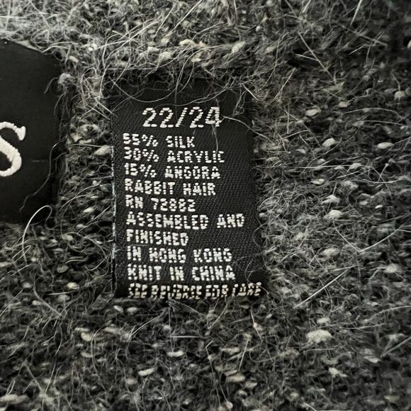 Vintage Stefano Basics Women’s Sweater 22/24 Top Silk Angora Blend - Picture 4 of 5